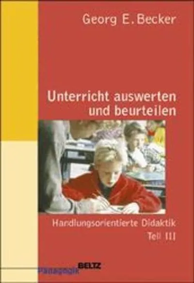 Becker Unterricht auswerten beurteilen Pädagogik Fachbuch Taschenbuch Beltz