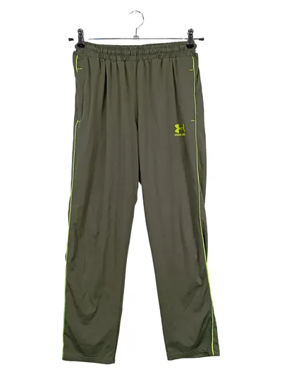 UNDER ARMOUR Damen Jogginghose Gr. 40/L Grün Sportlich Baumwolle