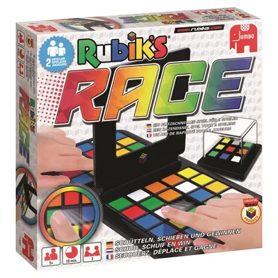 ThinkFun Rubik's Race Brettspiel für 2 Spieler ab 5 Jahre Puzzle Logikspiel