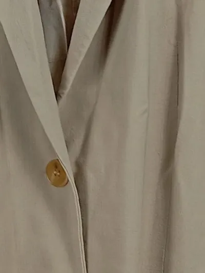 Strenesse Blazer Damen Schurwolle Business Jacke Beige Gr. 44 XXL