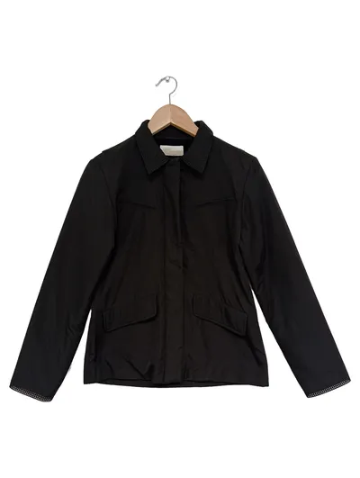 CLOSED Leichte Jacke Damen Gr. 36/S Schwarz Klassisch Elegant Übergangsjacke