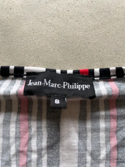 Jean-Marc-Philippe Damen T-Shirt Gr. 54/8 Streifen Mehrfarbig Viskose