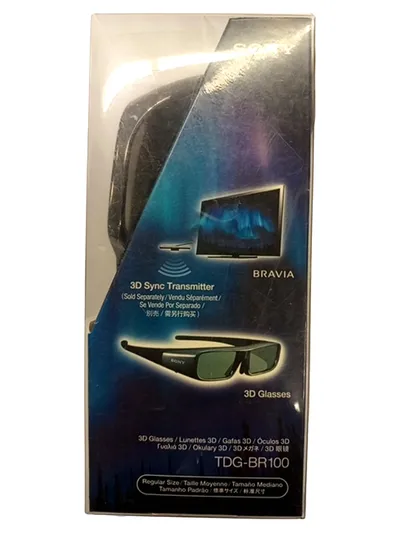 Sony TDG-BR100 3D Brille Schwarz Modern für Bravia TV
