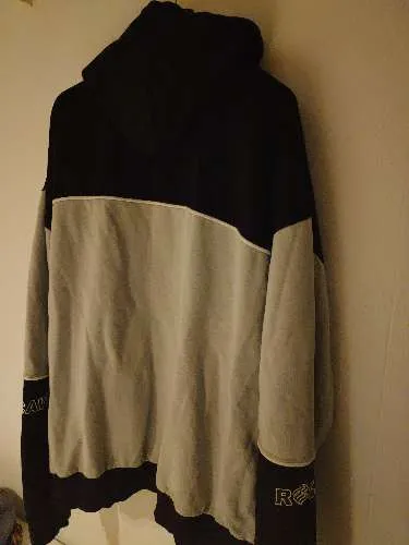 Rocawear Herren Kapuzenjacke Hoodie Gr. 4XL Grau Schwarz Streetwear
