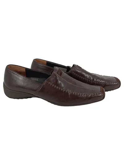 PAUL GREEN Damen Slipper Mokassin Gr. 40.5 Braun Klassisch Elegant