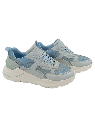 D.A.T.E. Sneaker low Herren 36 Blau Casual Sportlich