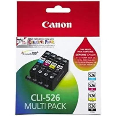 Canon CLI-526 PGI-525 Multipack Tintenpatronen Original C M Y K