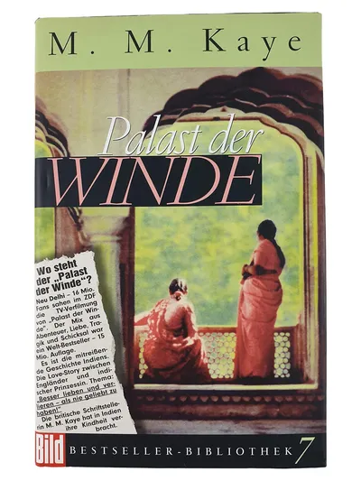 Palast der Winde von Mary M. Kaye Historischer Roman Hardcover Deutsch Indien