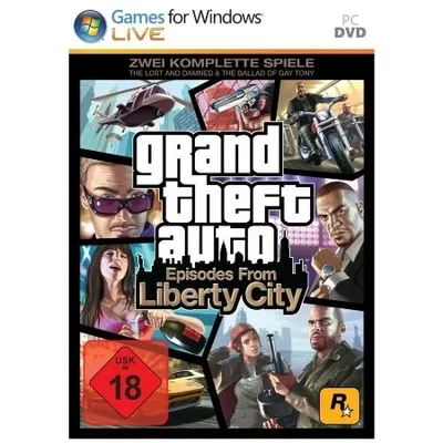 ak tronic Grand Theft Auto Episodes Liberty City PC DVD Adventurespiel Deutsch