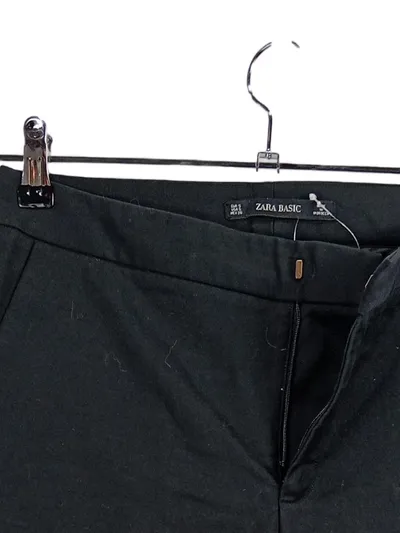 Zara Damen Stoffhose Elegant Schwarz Spitze Gr. S/36 Büro