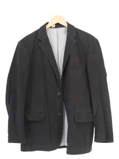 ENGBERS Herren Sakko Gr. 48 Schwarz Klassisch Business Blazer
