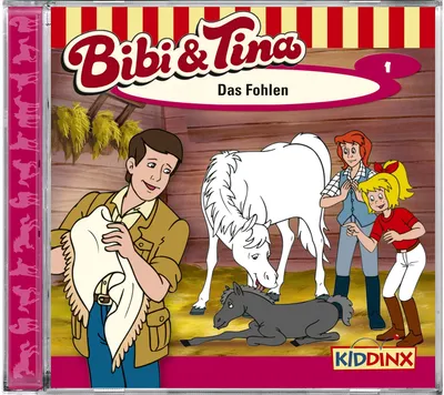 Bibi & Tina CD Folge 1 Das Fohlen Hörspiel für Kinder Kiddinx
