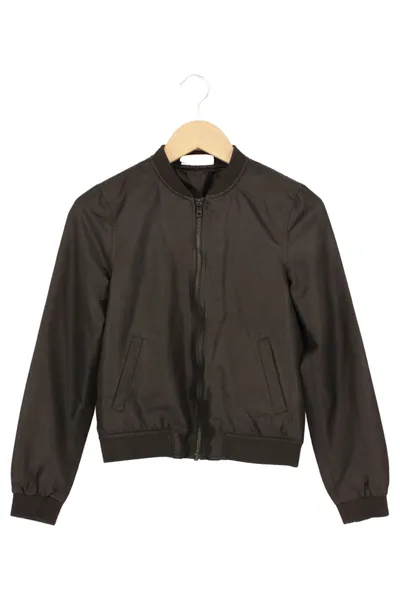 NOISY MAY Damen Blouson Jacke Schwarz Gr. 34/XS Streetwear Casual
