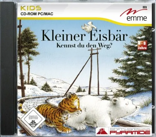 ak tronic Kleiner Eisbär Kennst du den Weg? PC CD-ROM Kinderspiel Abenteuer 1