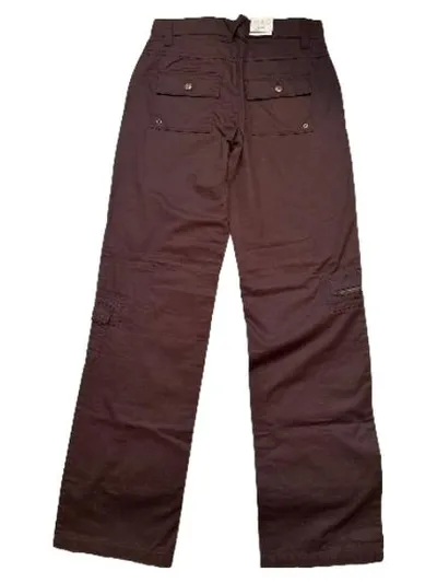 MAC Caithlin Sports Damen Cargohose Braun Gr. 34/32 Baumwolle
