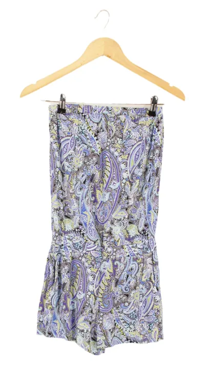LASCANA Damen Jumpsuit Gr. 34/XS Mehrfarbig Paisley Bohemian Sommer Overall