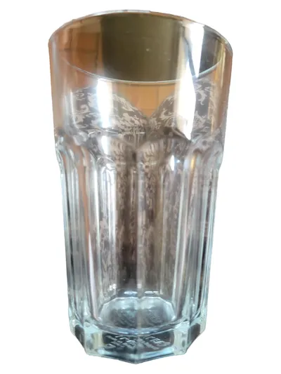 IKEA Pokal Trinkglas 300ml Transparent Klassisch Glas Wasserglas