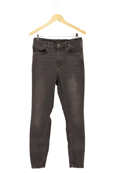 MASSIMO DUTTI Herren Jeans Slim Fit W30/S Grau Casual