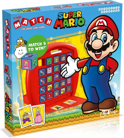 Top Trumps Match Super Mario Würfelspiel Brettspiel Charaktere