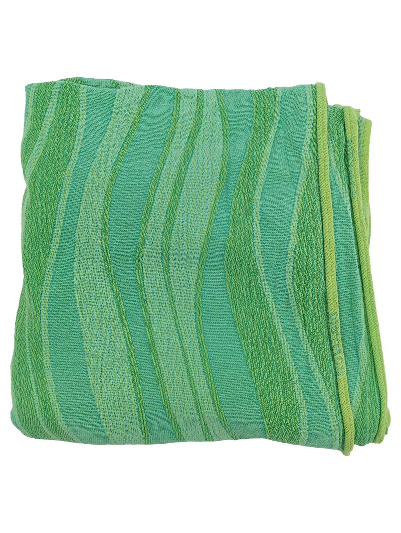 DIDYMOS Tragetuch Grün Baumwolle Grafisch Baby Kind Tragehilfe 1
