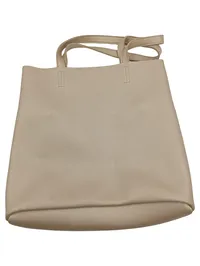 Claudia Canova Damen Shopper Gold Praktisch Handtasche mit Außentaschen 1