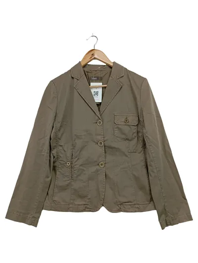 CLOSED Damen Leichte Jacke Blazer Gr. 36;S Braun Klassisch Elegant