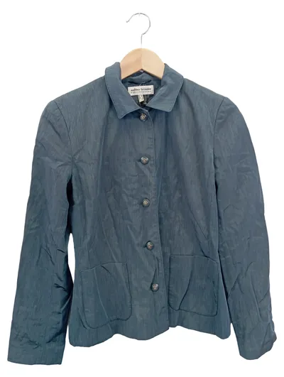 ASHLEY BROOKE Damen Blazer Gr. 34/XS Blau Klassisch Elegant Business