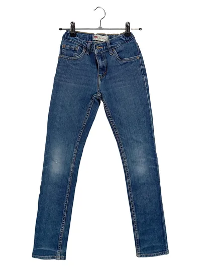 Levi's Jeans Hose Kinder Skinny Fit Blau Größe 140