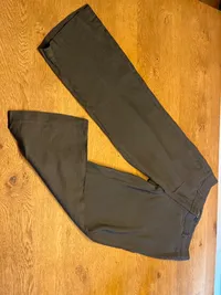 CAMBIO Damen Stoffhose Leinenhose Oliv Gr. 38 M Casual Elegant 2