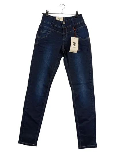 PULZ JEANS Haya curved skinny Jeans Damen Blau W27/36/S