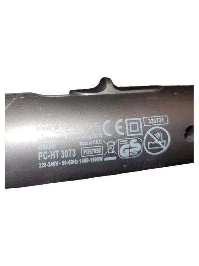 ProfiCare PC-HT 3073 Haartrockner Ionic 1400-1600W Föhn Grau