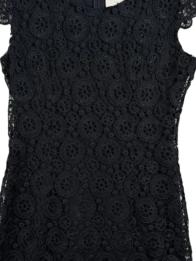 s.Oliver Premium Damen Spitzenkleid Schwarz Gr. M 38 Festlich Elegant