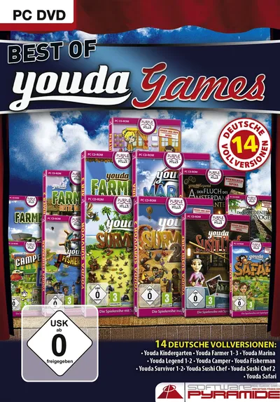 ak tronic Best of Youda Games PC DVD 14 Deutsche Vollversionen Rätselspiel