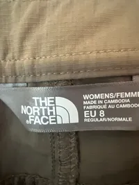 The North Face Damen Shorts Outdoor Wanderhose Gr. 40 Beige 4