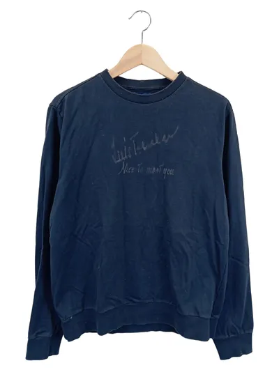 LUIS TRENKER Damen Pullover Gr. 38;M Blau Casual Baumwolle
