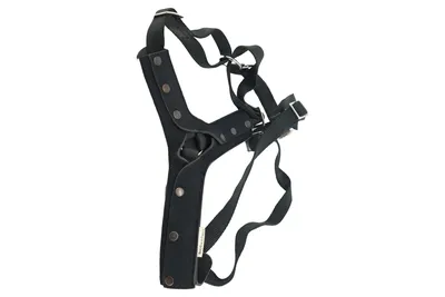 BACK BODYGUARD BodyGuard-Classic Hundegeschirr Größe XL Schwarz