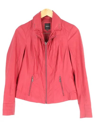 BONITA Damen Leichte Jacke Gr. 36/S Rot Klassisch Elegant Polyester