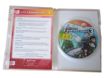 Das große 3-Gewinnt-Paket 3 PC DVD-ROM 10 Spiele astragon Play + Smile