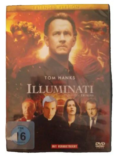 Sony Pictures Illuminati DVD Thriller Tom Hanks Verschwörung Ab 16