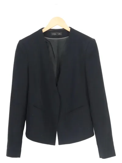 TOPSHOP Damen Blazer Gr. 42/XL Schwarz Elegant Business