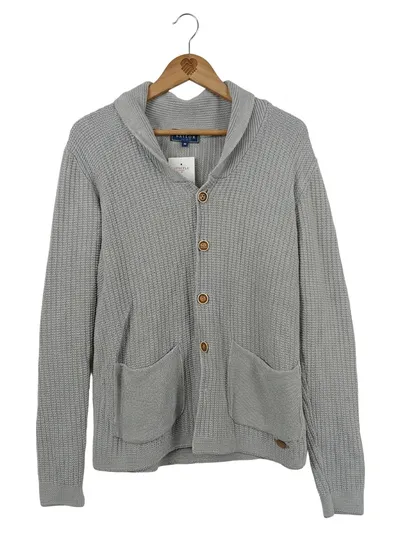 SIR RAYMOND TAILOR Damen Strickjacke Grau Gr. 40/M Casual Modal Baumwolle
