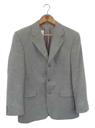 VIA CORTESA Sakko Herren Gr. 48/M Grau Business Elegant