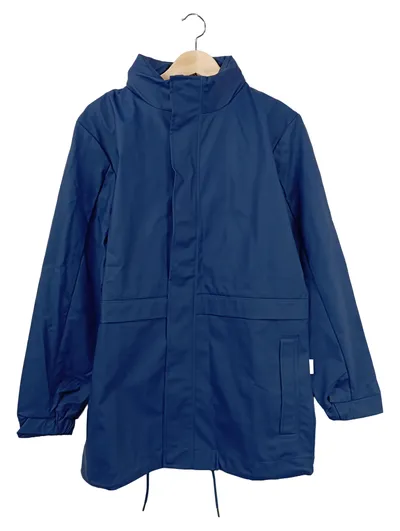 RAINS Damen Regenjacke XS/S Blau Casual Outdoor Jacke