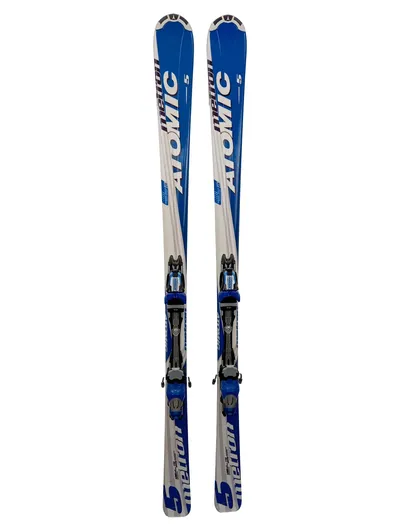 ATOMIC Metron 5 Skibindung Weiß Blau