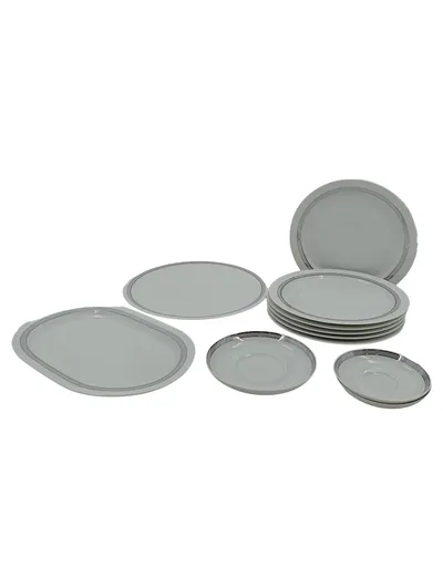 Rosenthal Speiseservice studio-linie 11 Teile Porzellan Weiß Klassisch