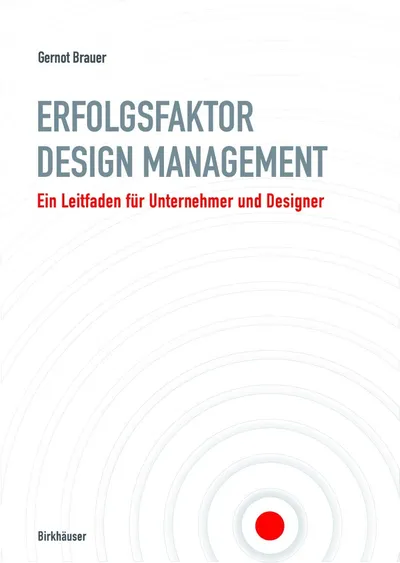 Design Management Fachbuch Wirtschaft von Gernot Brauer Hardcover Birkhäuser