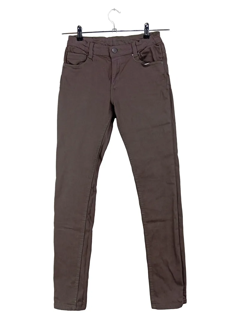 BLUE RIDGE Damen Jeans Straight Leg W26/34/XS Braun Casual Stretch Hose 1