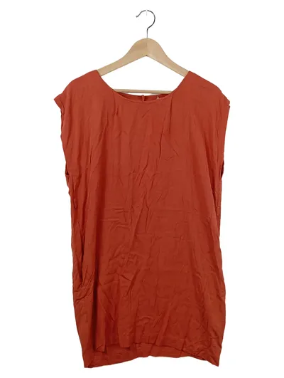 WON HUNDRED Damen Freizeitkleid Gr. 36/S Rot Viskose Minimalistisch