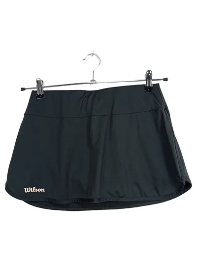 Wilson Damen Tennisrock Sportrock Schwarz Gr. S Tennis Skirt