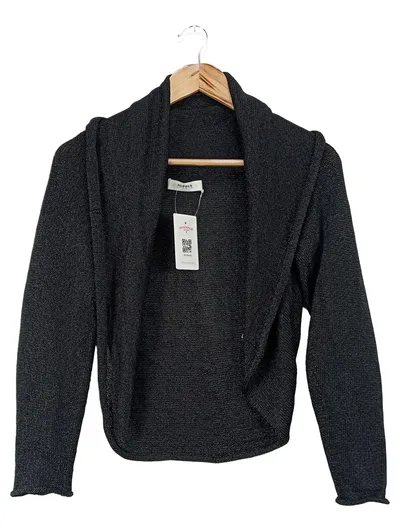 ALPHA STUDIO Strickjacke Damen 40/M Schwarz Elegant Klassisch Polyamid